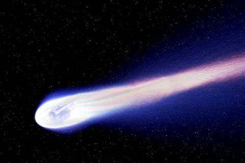 The immense universe and the comet