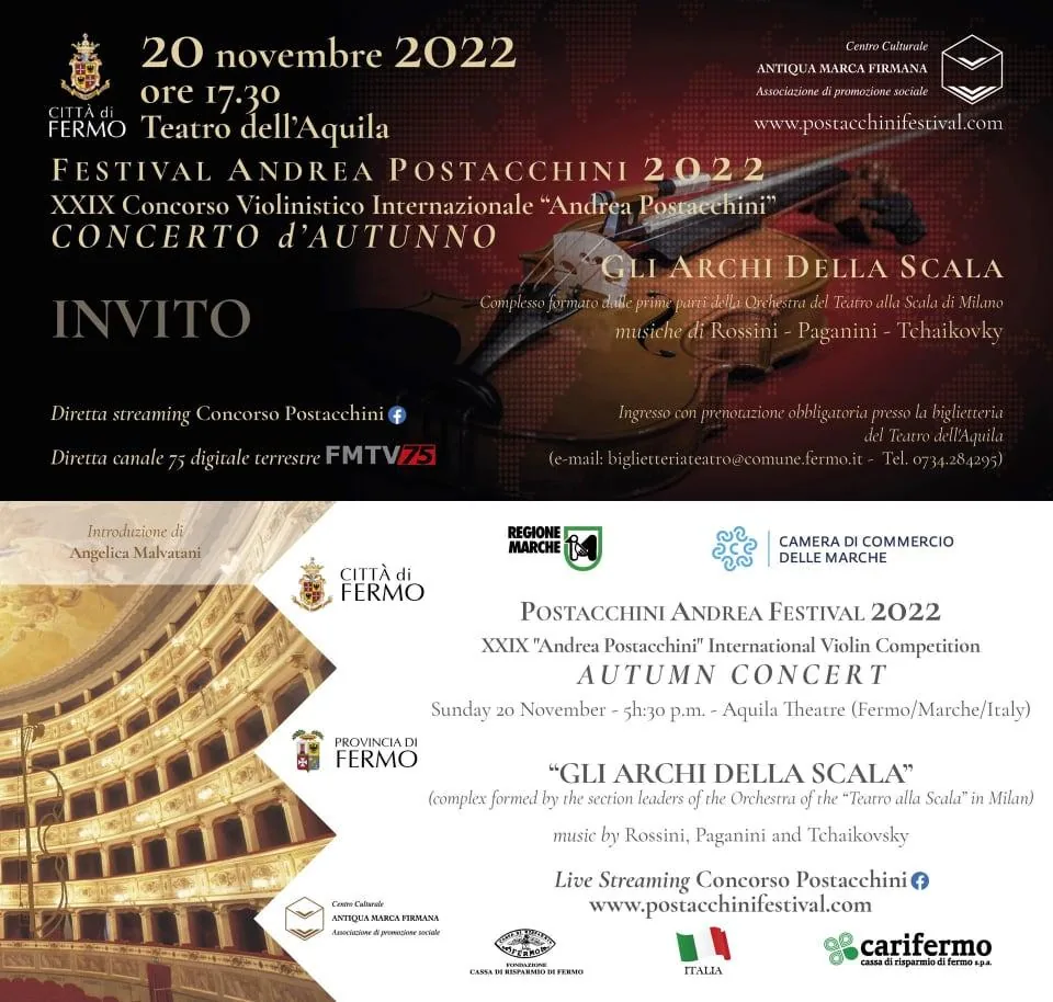 Concerto d’Autunno - 20 novembre 2022